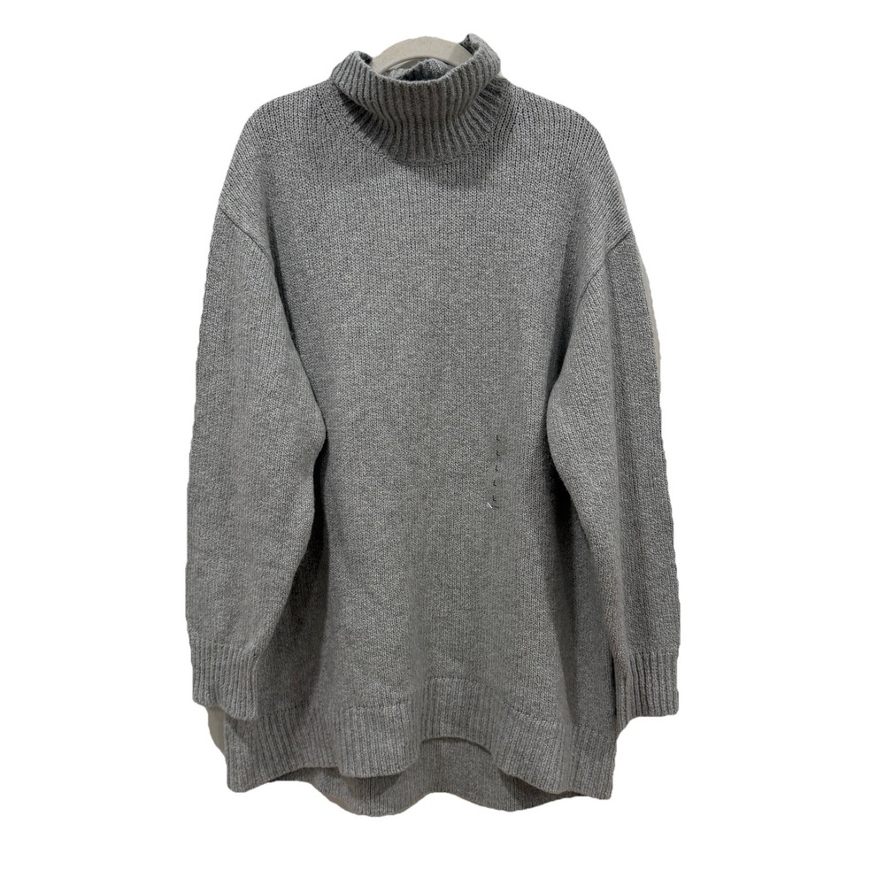 NWT UNIQLO :C Sz L Clare Waight Keller Soft Knit High Neck Long-Sleeve Sweater